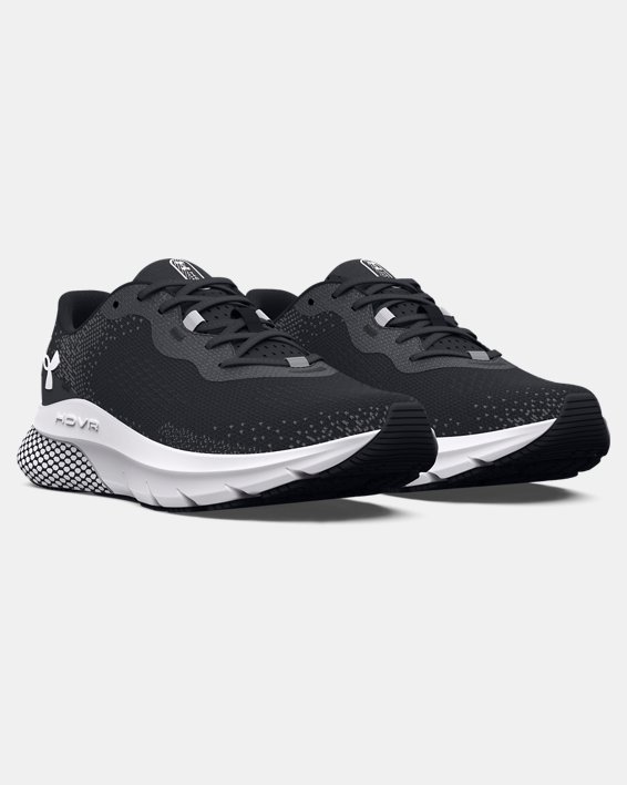 Women's UA HOVR™ Turbulence 2 Running Shoes in Black image number 3